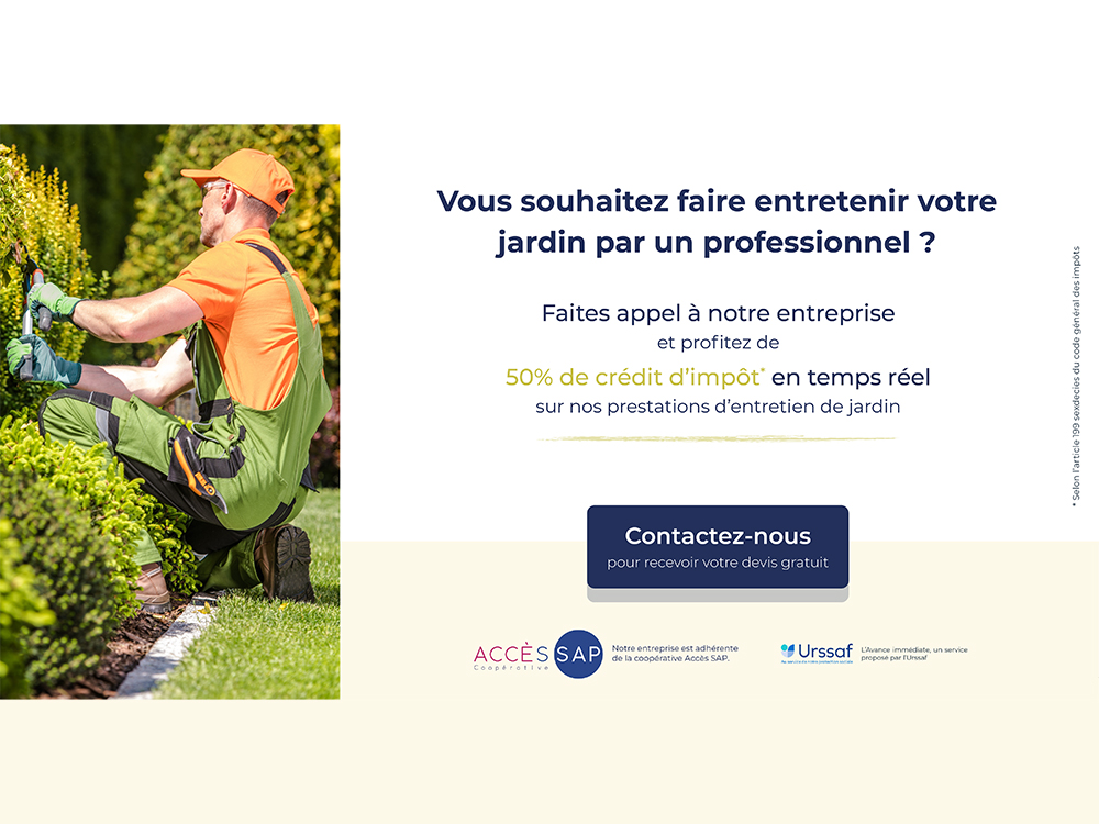 Faire entretenir son jardin par un paysagiste.